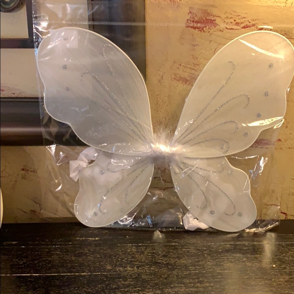 9 pairs of white Fairy wings